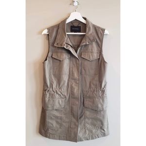 Banana Republic Khaki Utility Vest